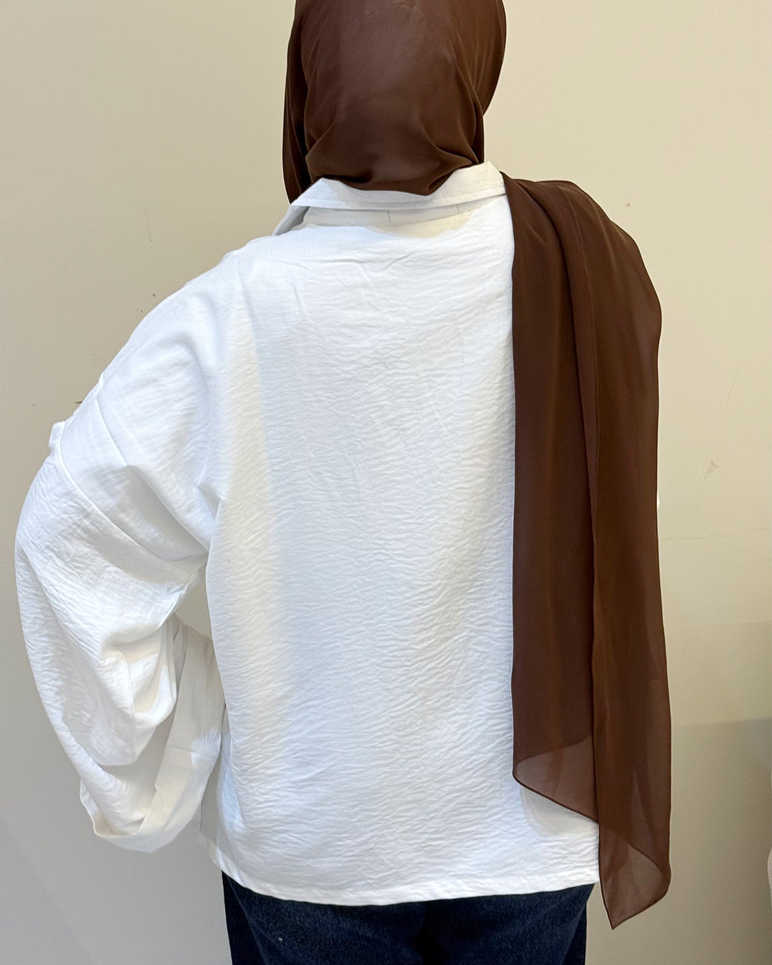 Everyday Ease – White Blouse