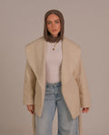 Textured Wrap Jacket