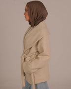 Textured Wrap Jacket