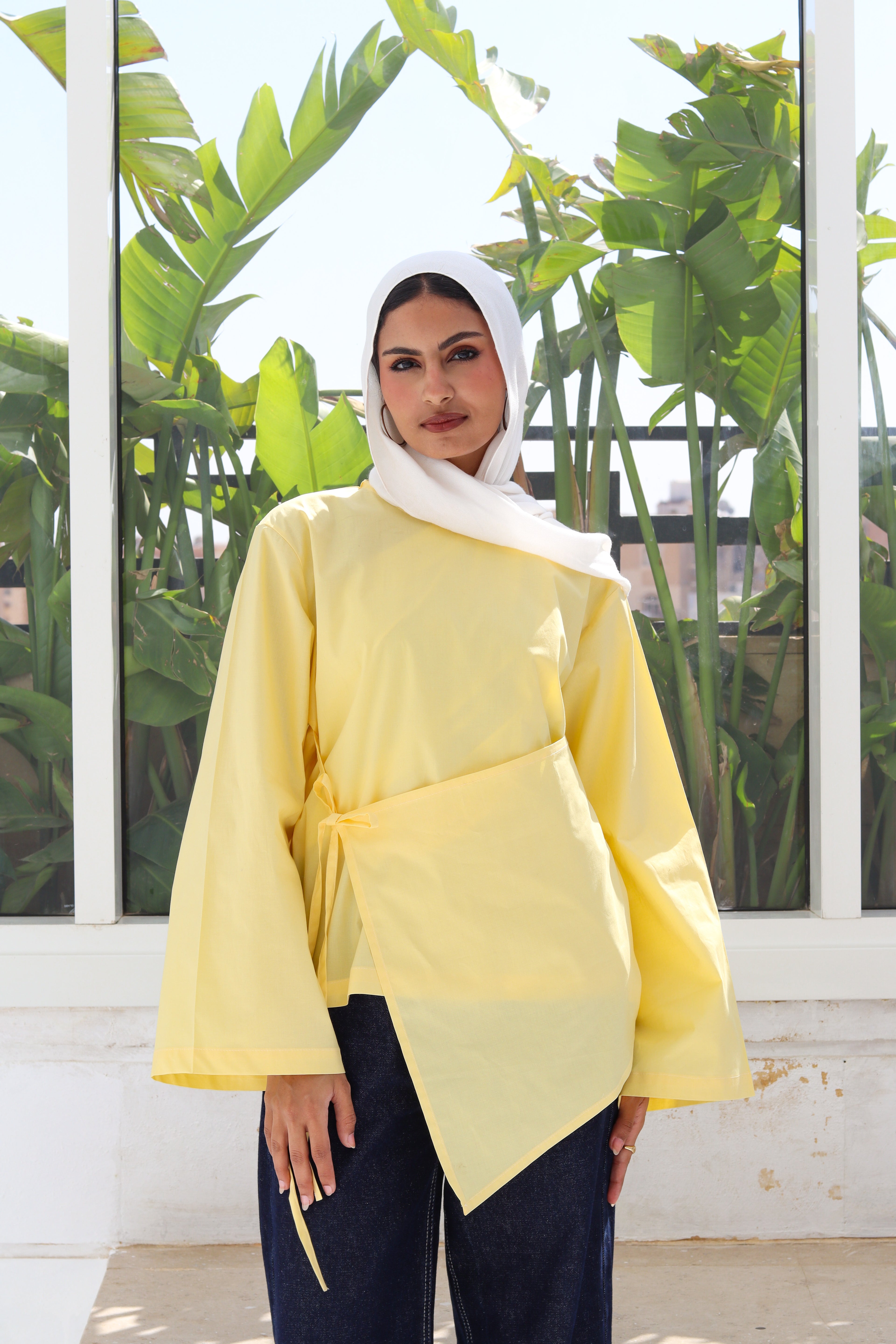 Wrap Tie Blouse