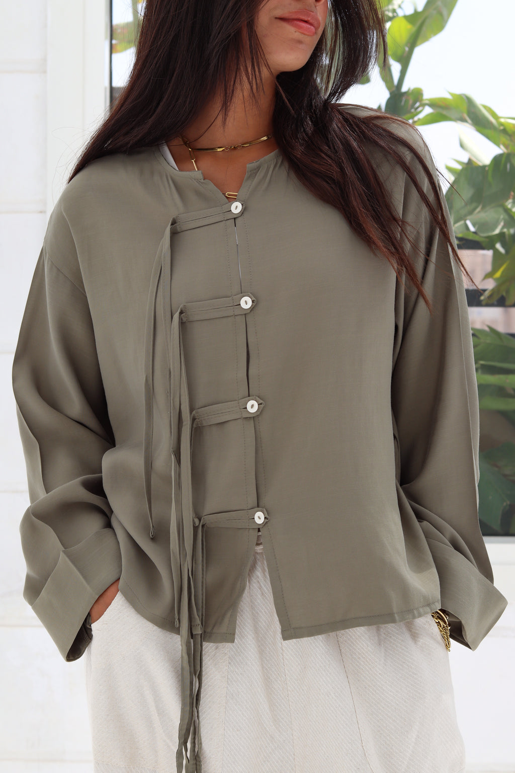 Fringe Blouse