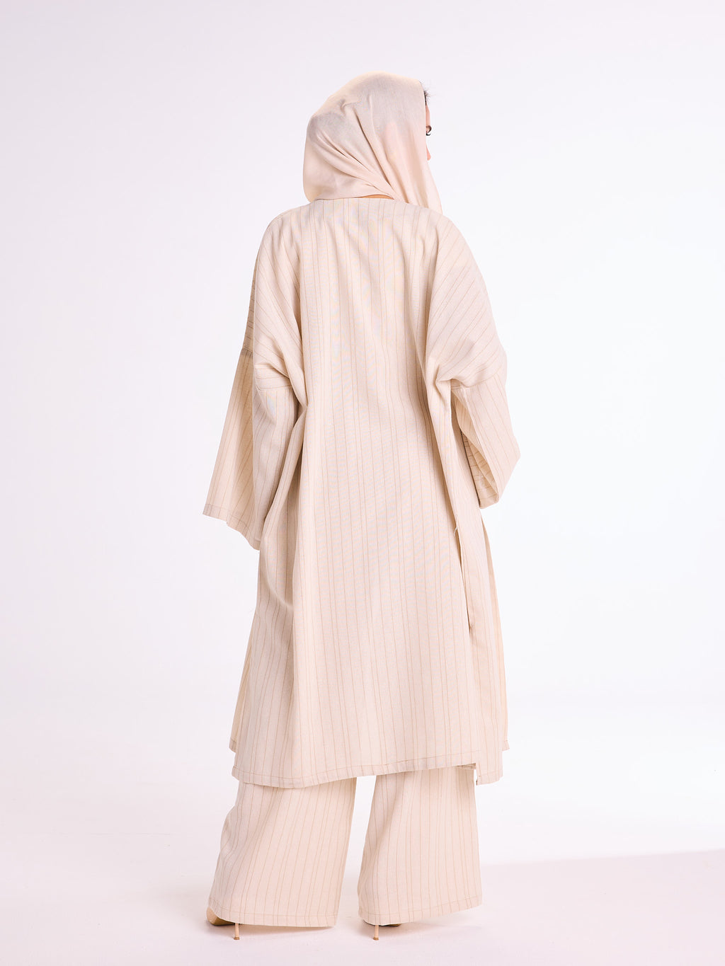 Striped Linen Set