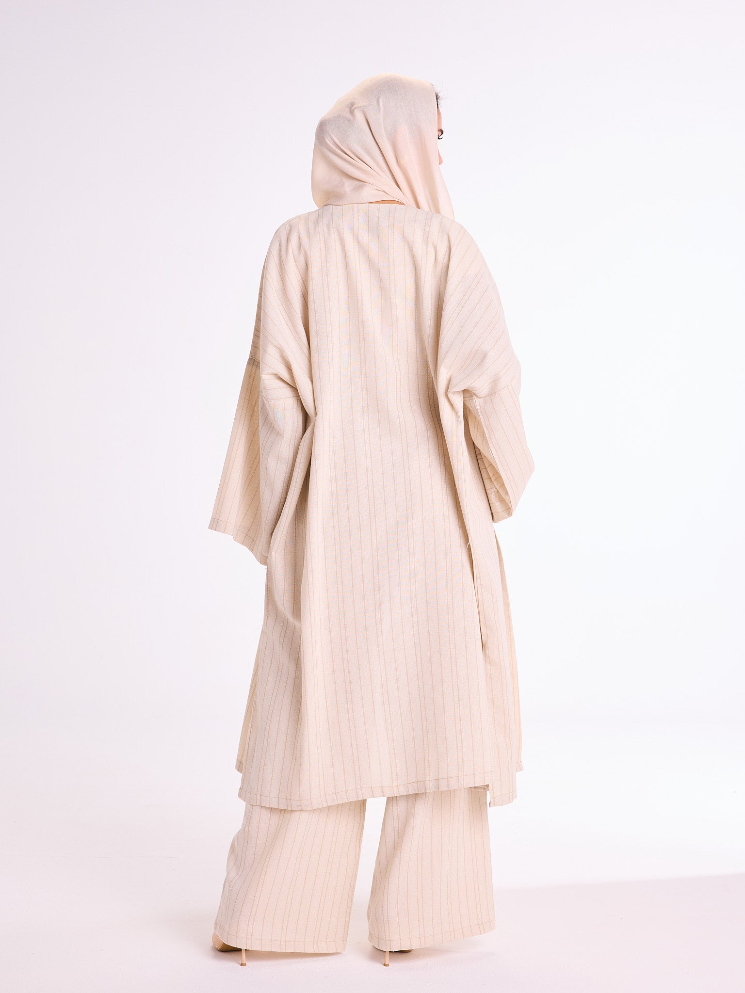 Striped Linen Set