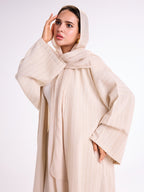 Striped Linen Cardigan