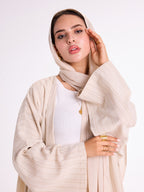 Striped Linen Cardigan