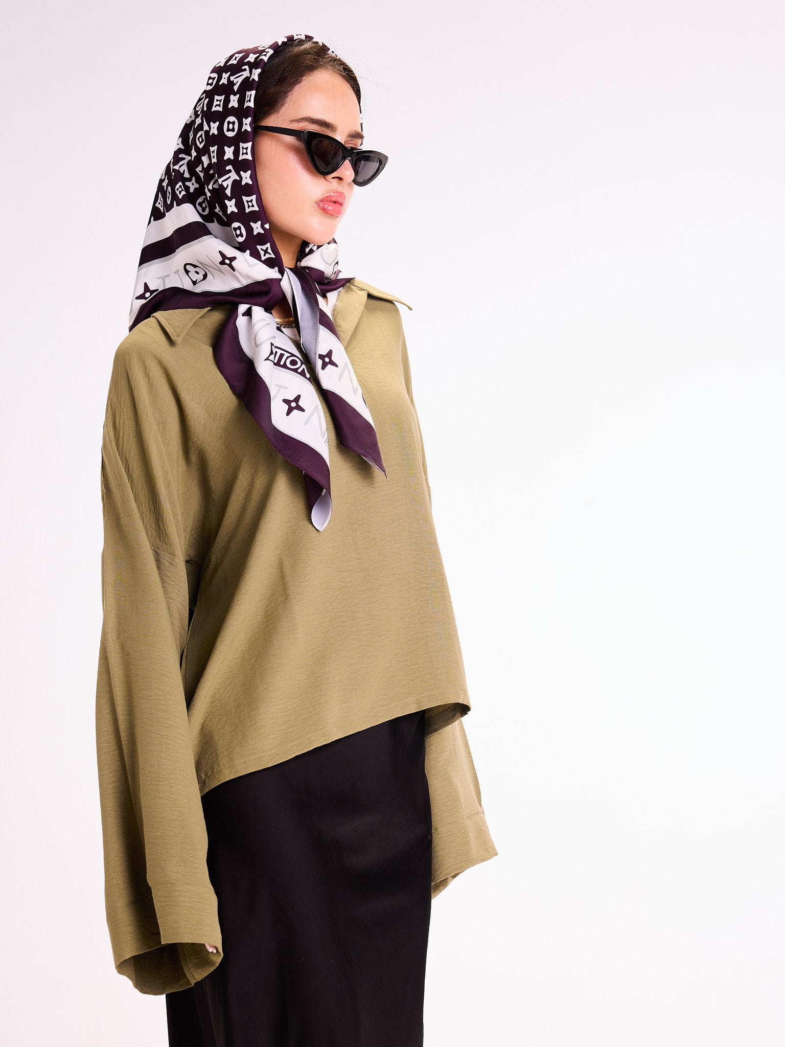 Everyday Ease – Olive Blouse